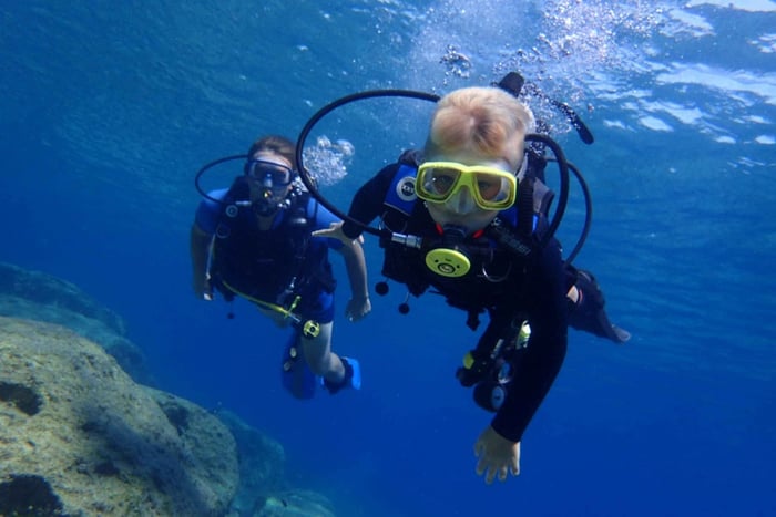 Chipre: Lección introductoria de buceo y buceo con traslado