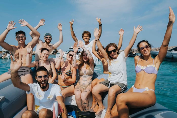 Snorkeling à Caprera : excursion en bateau pneumatique dans l’archipel de La Maddalena