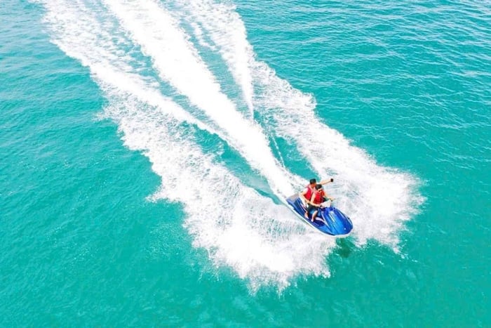 Da Nang: Linh Ung-pagoden, SUP, snorkling, jetski-tur