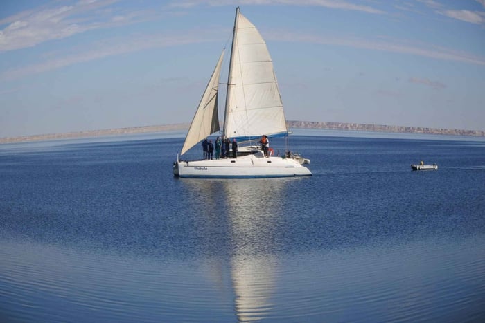Dakhla: Katamaranseglingsäventyr med öbesök