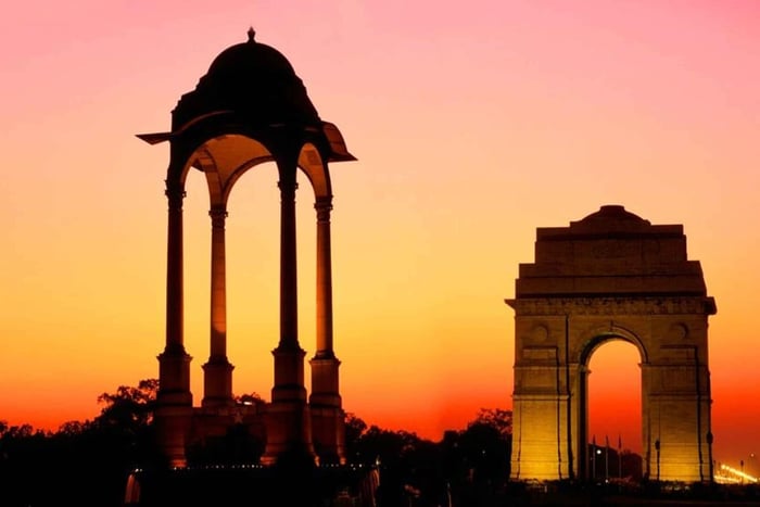 Delhi aftentur i bil - 4 timer