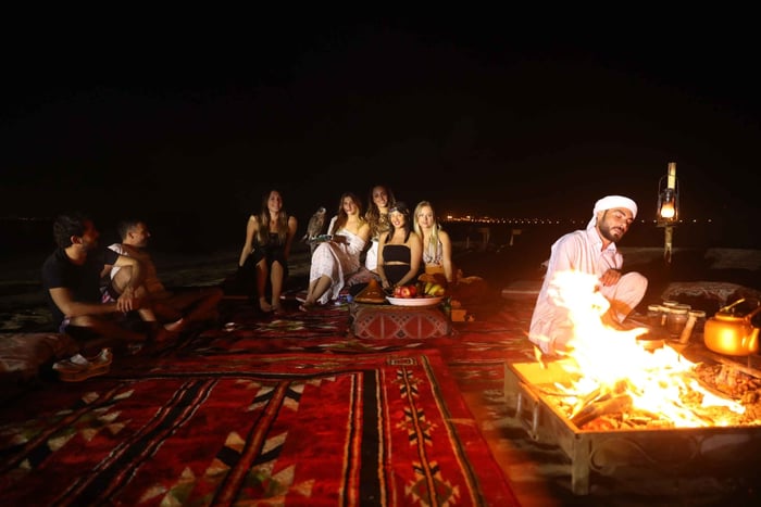 Dubai: Safari med overnatting, middag, stjernekikking og Al Khayma Camp