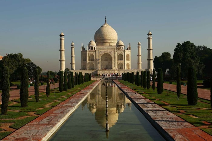 Från Taj Mahal dagstur med Superfast Train