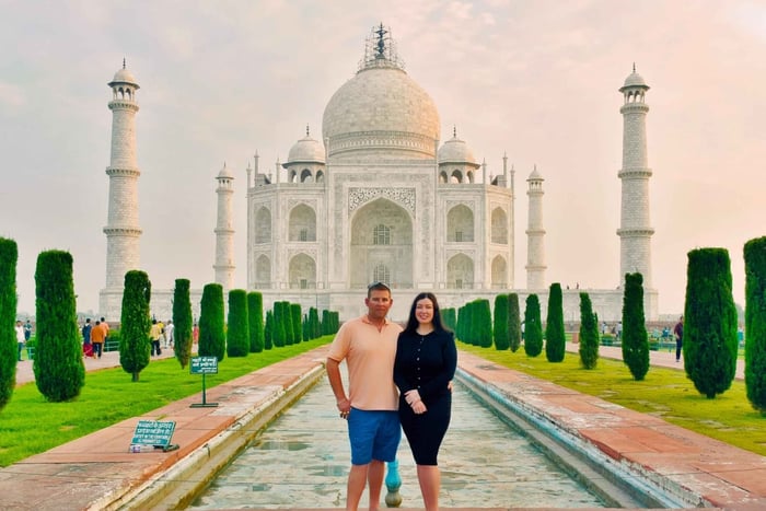 Vanuit Taj Mahal, Agra Fort & Fatehpur Sikri in één dag