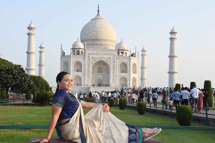 Depuis Delhi : excursion privée d'une journée au Taj Mahal et à Agra avec transferts