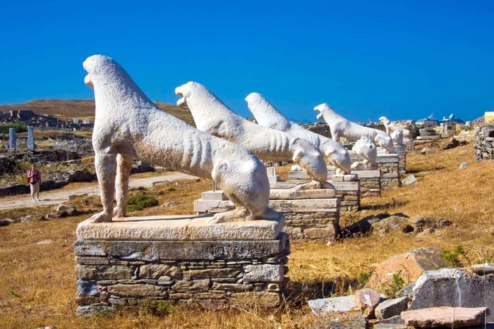 Vanuit Mykonos: Archeologische Site Delos Avondrondleiding