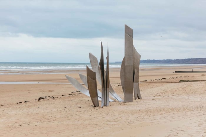 Vanuit Parijs: Normandië D-Day Landing Stranden Dagvullende Tour