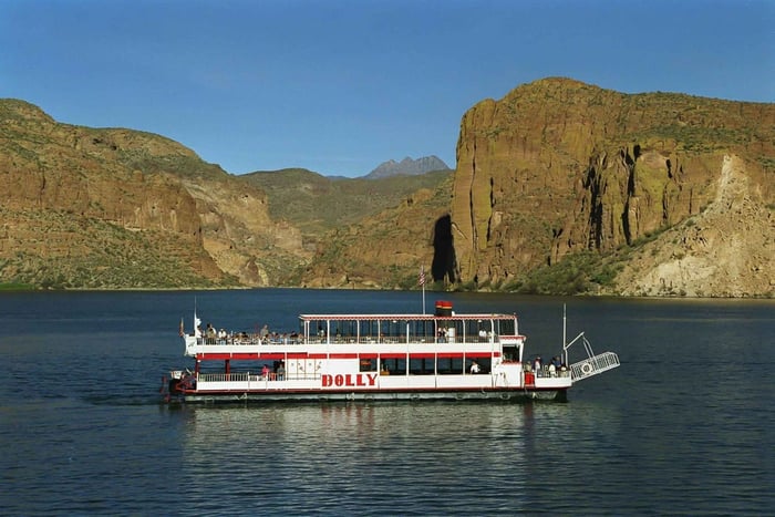 Phoenixista: Apache Trail & Dolly Steamboat päiväretki