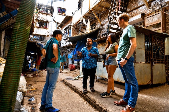 Bombay: tour por el barrio de chabolas de Dharavi y visita opcional a Dhobi Ghat