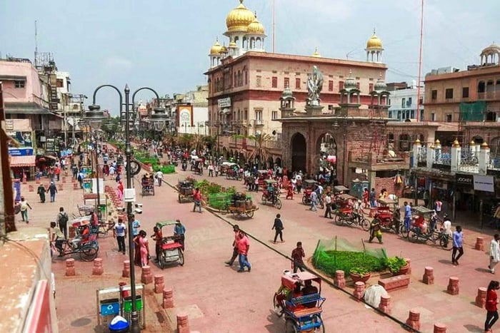 tour privado de medio día por el patrimonio de la Vieja Delhi.