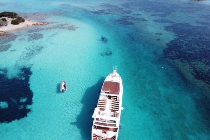 Palau: Båttur i La Maddalena-skärgården med 4 stopp