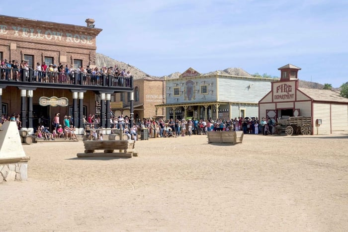 Tabernas: Bilet wstępu MiniHollywood Oasys i opcjonalny bufet