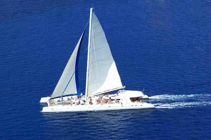 Crucero en catamarán por la isla Saona con almuerzo y bebidas