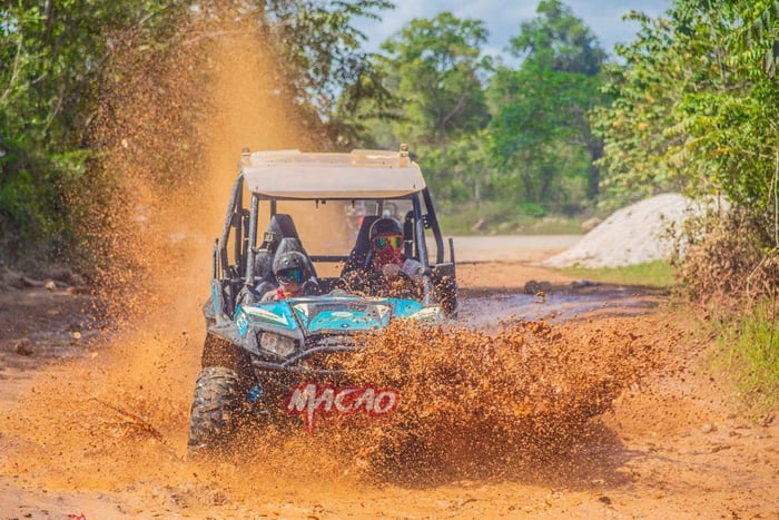 Dune Buggy & Parasailing Double 4x4 Adventure in Punta Cana