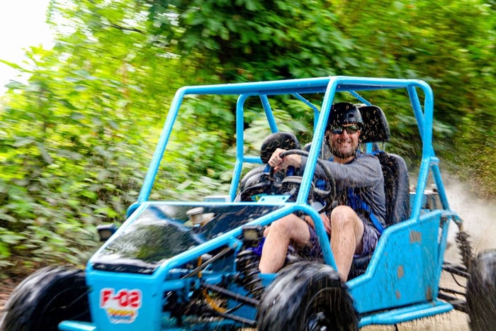 Apinoiden maa ja ATV-buggy-seikkailu Puerto Platassa