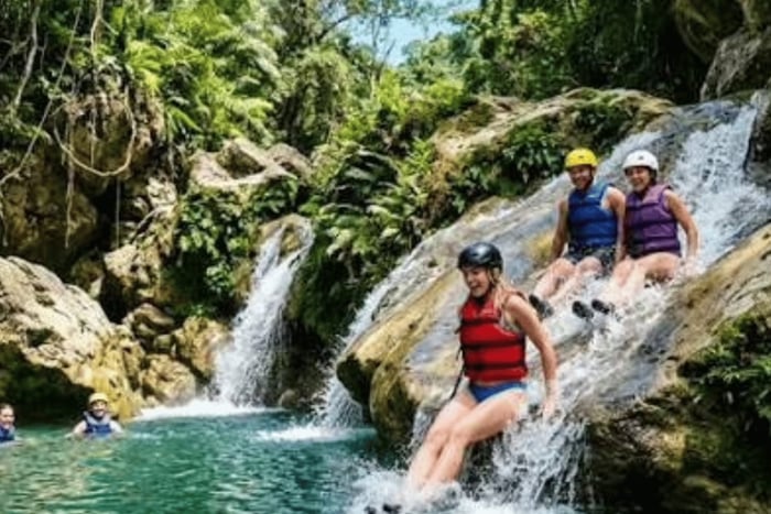 Private: Damajagua Waterfalls & Zipline Adventure Tour