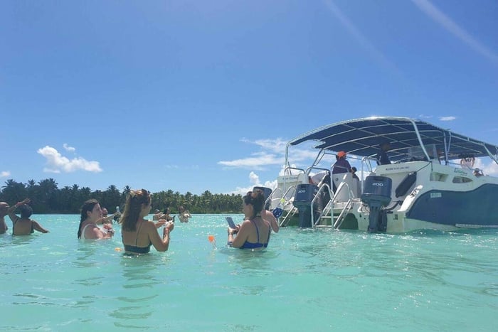 Privat: Exklusiv VIP-speedboat-charter till Saona Island