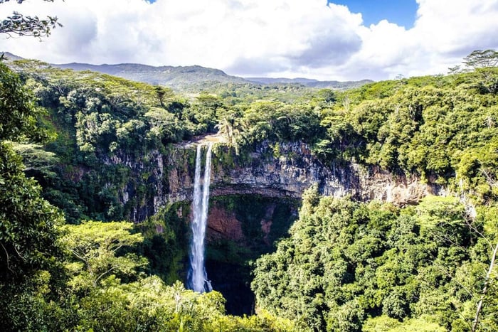 Privé: vanuit Santo Domingo: wandeltocht naar de Bonao-waterval met lunch