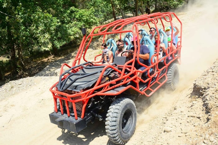Privat: Punta Cana: Buggy-eventyr med Macao Beach