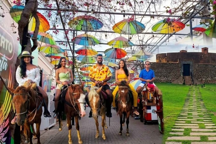 Puerto Plata : promenade à cheval dans la campagne et ville victorienne