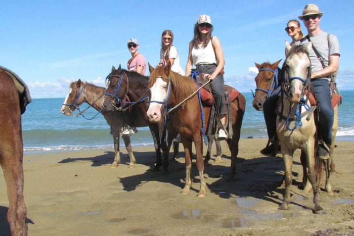 Puerto Plata: Horseback Tour of the Beach and Local Community