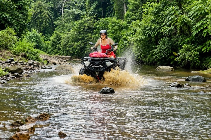 Punta Cana ATV: Jungle, Beach & River Tour