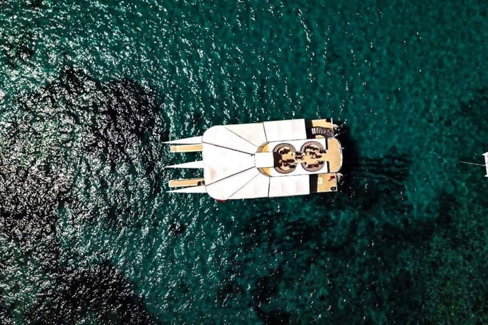 Punta Cana Culinary sunset party on a luxury catamaran