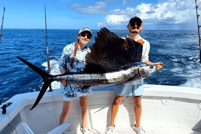 Punta Cana: Dypvannsfisketur med drikke og rom