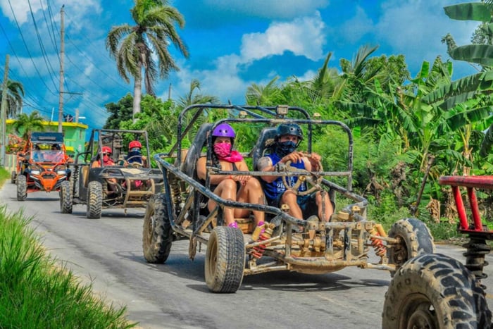 Punta Cana Dune Buggy Adventure, Macao beach and Water Cave