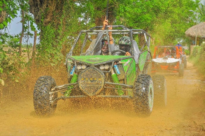 Punta Cana: Rundtur i 300cc Spider Buggy i Macao, cenote och strand