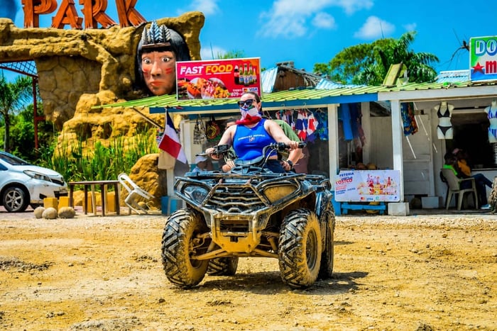 Punta Cana: Monkeyland & ATV Tour with PickUp