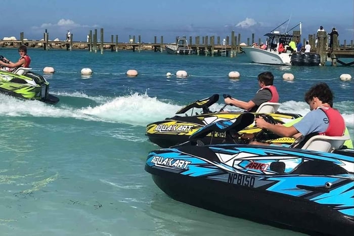 Punta Cana: sisäänpääsy vesiurheilupuistoon, lounas ja nouto