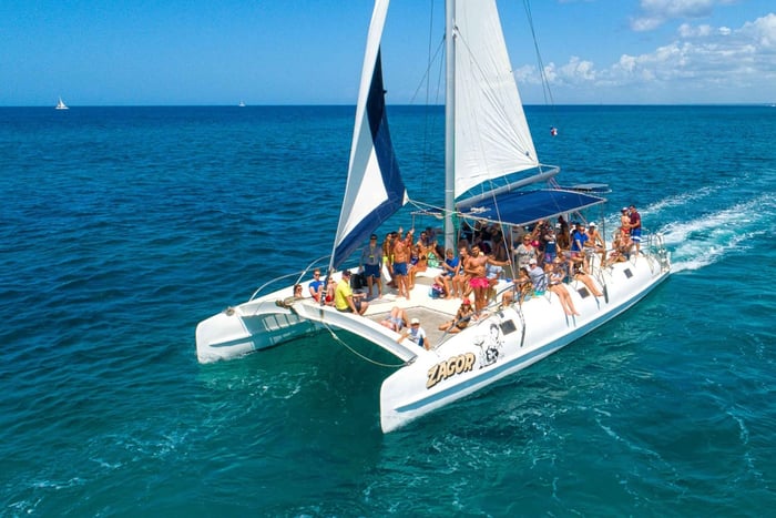 Isola di Saona: tour in barca di un giorno tutto incluso
