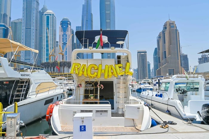 2 Hour Birthday Celebration on a Yacht in Dubai