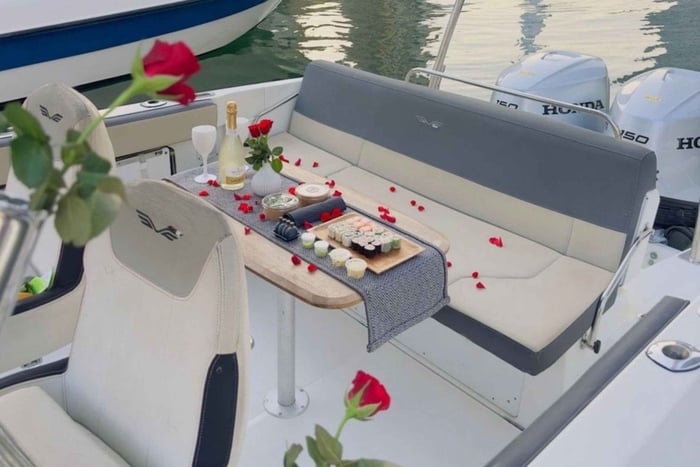 2-Hour Romantic Sunset Cruise with Sushi and Drinks