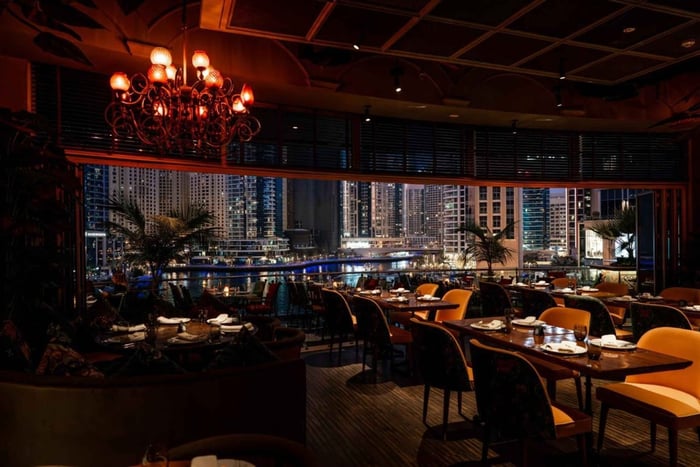 3 Course Dining Experience with Dubai Marina View