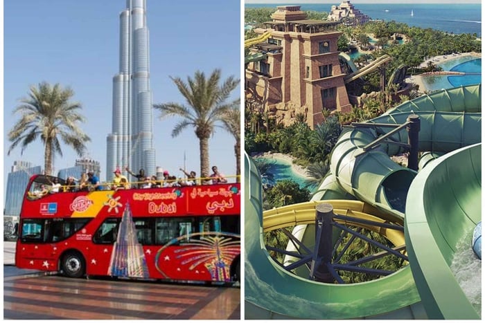 City Sightseeing Dubai HOHO Bus Tour, Aquaventure & More
