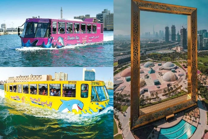 Visita de la ciudad, autobús acuático, entrada al Marco, Zoco del Oro y las Especias
