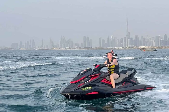Dubai: 45Min Jet Ski to Burj Al Arab & Burj Khalifa.