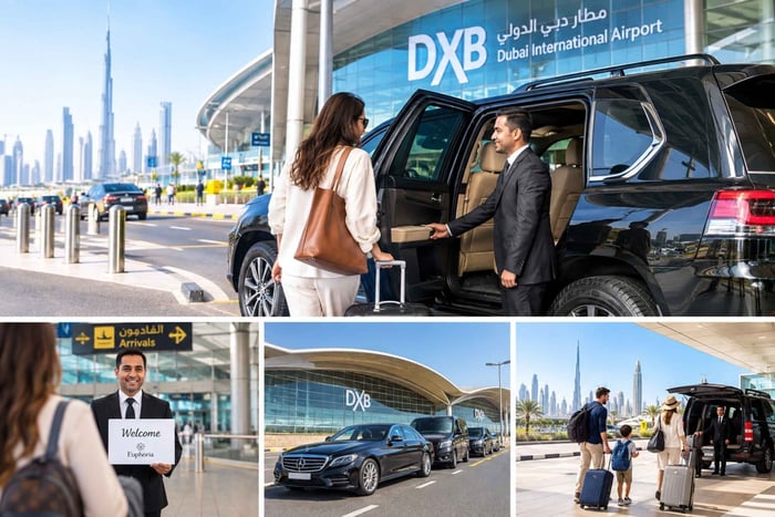 Dubai Airport: transfers voor aankomst en vertrek | Privéservice