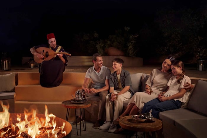 Dubai Desert Safari: The Nomad Garden & Dining van Marriott