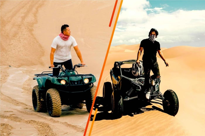 Dubai: Quad Bike or Dune Buggy Adventure & Optional Transfer