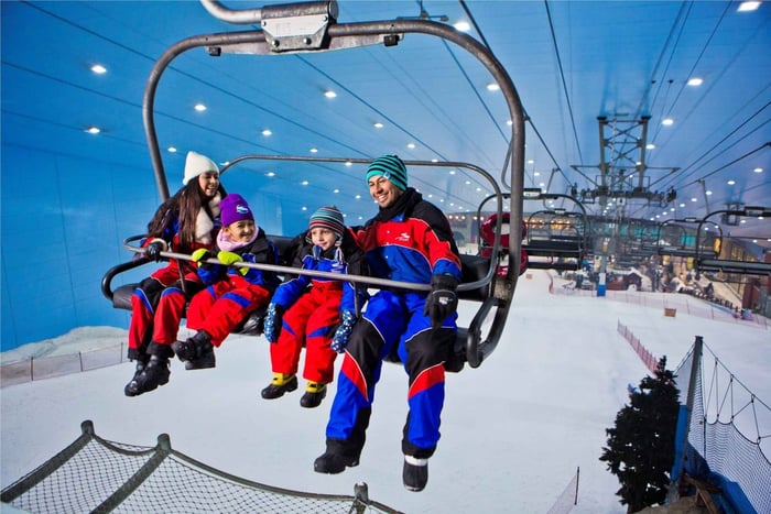 Dubaï : Session de ski de 2 heures ou d'une journée complète