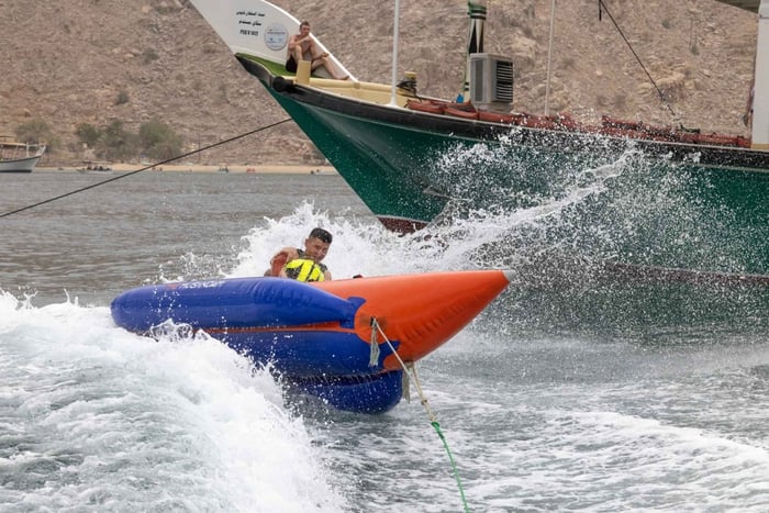 Vanuit Dubai/Sharjah/RAK: dagcruise naar Musandam Dibba