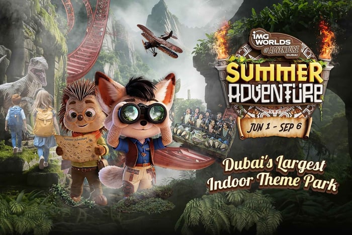 IMG Worlds of Adventure Entry Ticket & Meal
