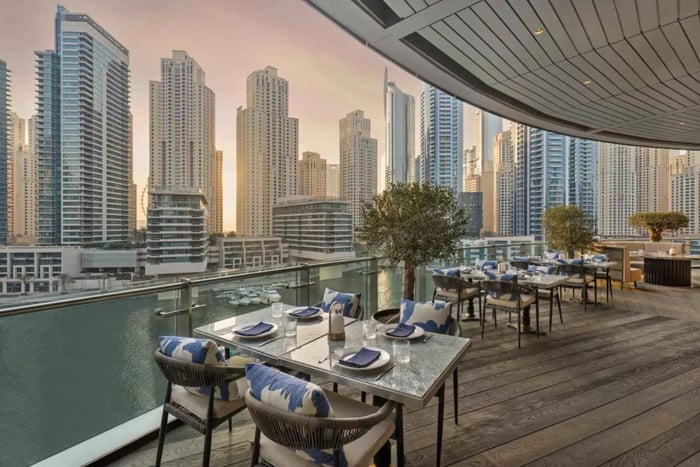 Mediterranean Dine-In Experience w/ Marina Views