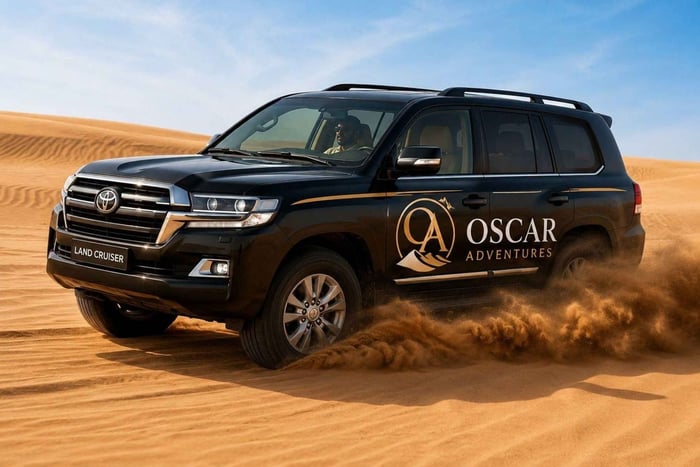 Dubaj: VIP safari na pustyni, jazda na quadzie, jazda na wielbłądzie i kolacja z grilla