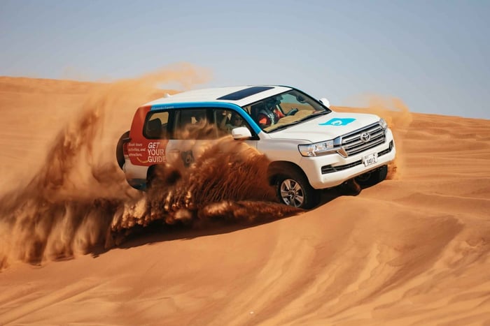 Half-Day Desert Safari, Camel Ride, ATV & Dune Buggy