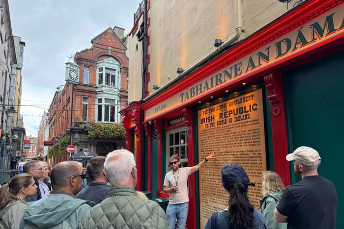 1916 Easter Rising Dublin Walking Tour with Historian