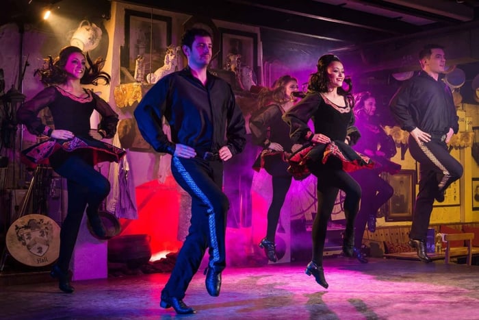 Dublin : dîner et spectacle de danse irlandais chez Johnnie Fox's